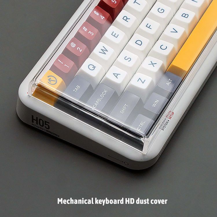 Capa de p de acr lico adequado para logitech teclado mec nico 87 chave