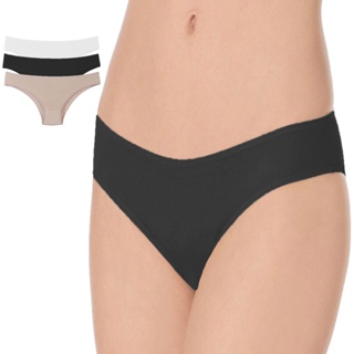 Kit 3 Calcinhas Sortida Tanga de Algodão Feminina em Oferta na Shopee