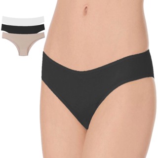 Kit 3 Calcinhas Sortida Tanga de Algodão Feminina
