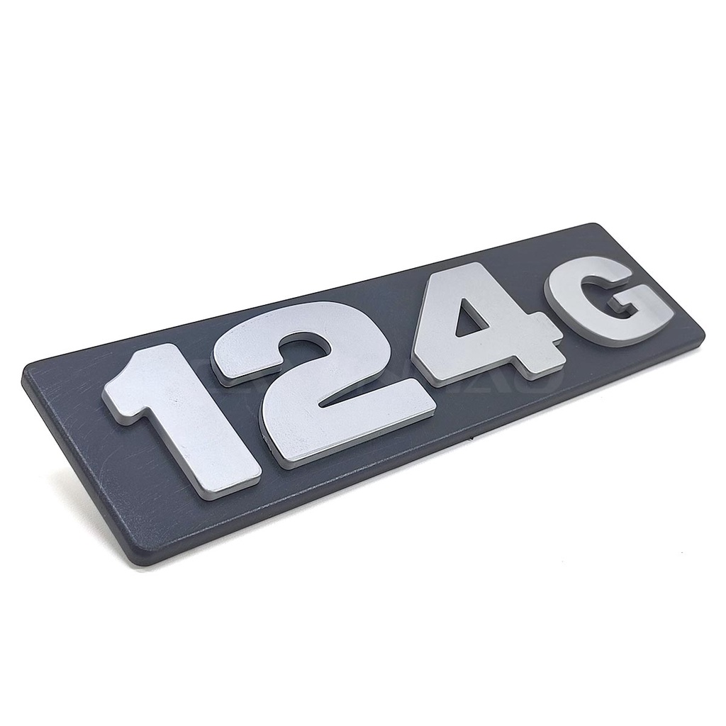 Emblema Letreiro Modelo Scania 124G (1365105) - Spare Parts and Accessories for Vehicles