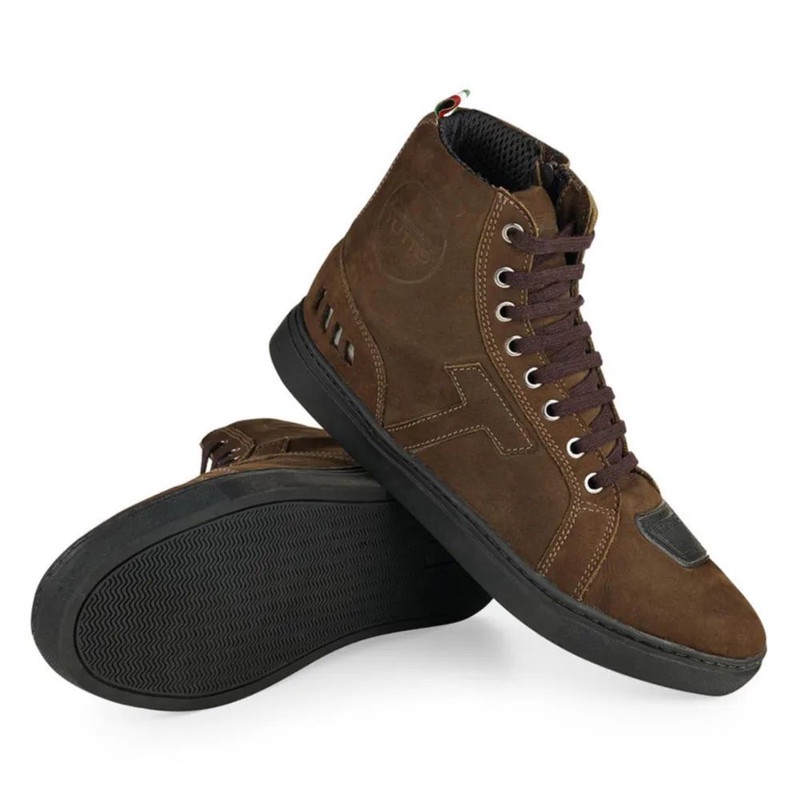 Bota Tutto Urban Em Couro Cor Marron - Tamanho 37 Brasil