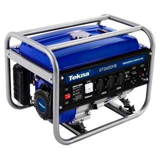 Gerador à Gasolina 2,5 KVA 4 Tempos Bivolt GT2600FB TEKNA em Oferta na Shopee