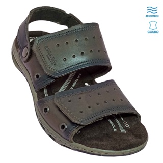 Chinelo Pegada Couro Anilina Masculino 3 Tipos De Ajustes em Oferta na Shopee