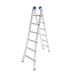 Escada Extensível Alumínio 6 Degraus 1,97 X 3,09 Metros Mor