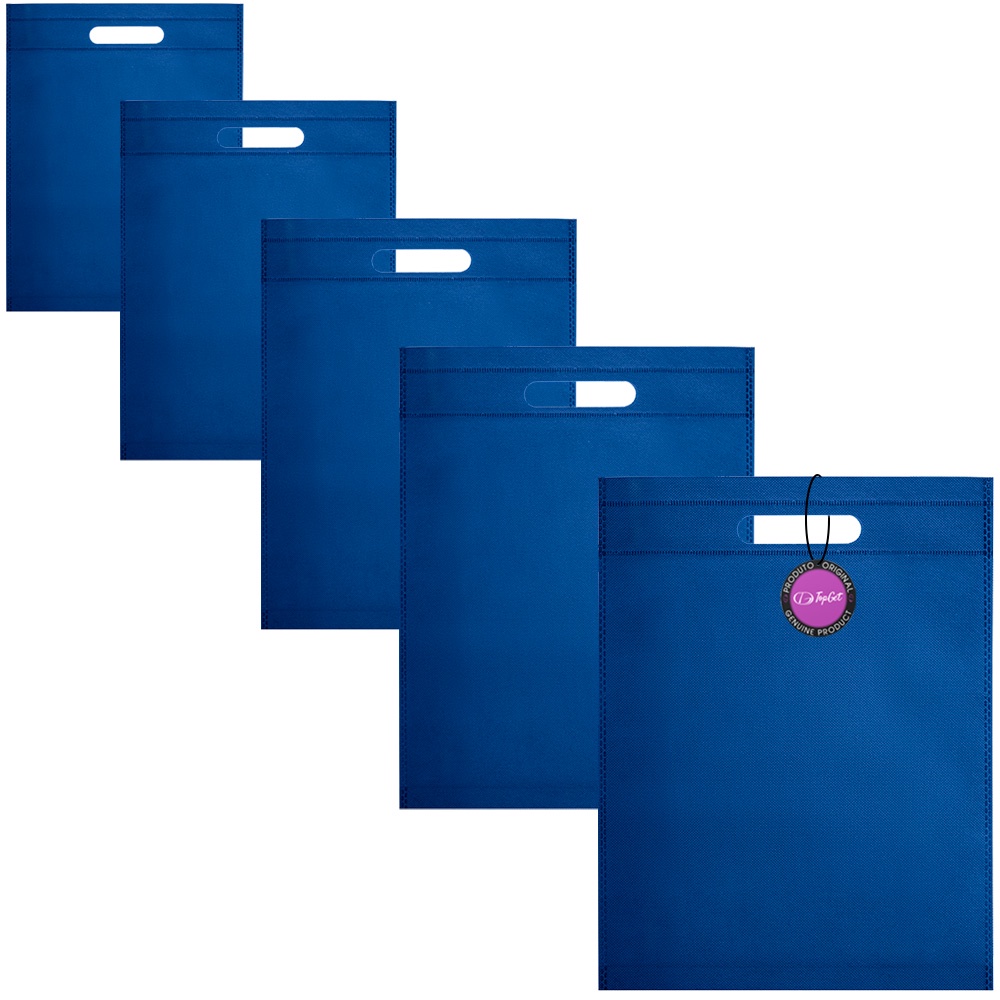 Kit 5x Sacolas em TNT Premium Termo Selado 25x35cm Nifty TopGet