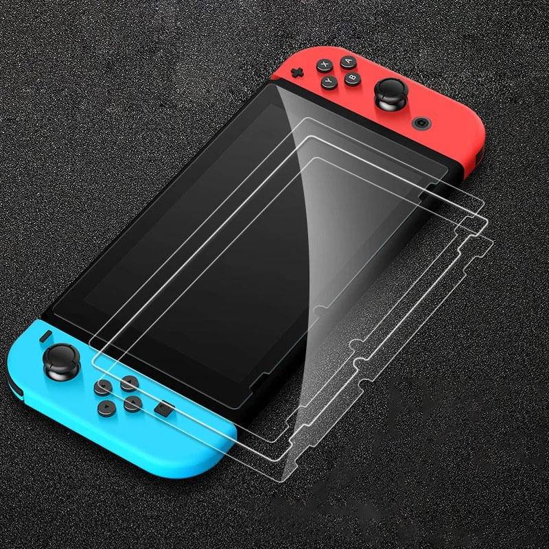 Nintendo SwitchLite SwitchOled 2Pcs HD Película De Vidro Transparente Temperado Para Switch Lite Oled 5,5 6,2 7 Polegadas Protetor De Tela Do Telefone Resistente A Arranhões Anti-Luz Azul/Fosco