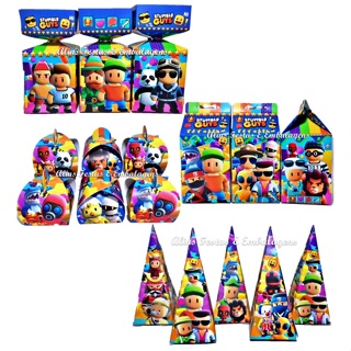Kit Lembrancinhas Stumble Guys Papelaria 20 Caixinhas Festa Fácil em Oferta na Shopee