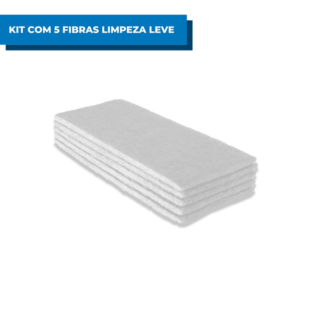 Kit Com 5 Fibras Tinindo De Limpeza Leve 3m 102x230mm Lava Louças Não Risca Bucha Esponja Multiuso