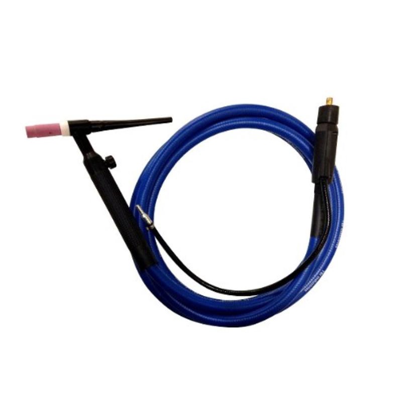 Tocha para Solda TIG 3,5 Metros Tbi SR 26V Encaixe de 13 MM s/ Alta Frequência TBI