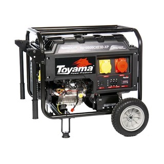 Gerador à Gasolina 11.25 kVA com AVR Trifásico com Partida Elétrica e Manual TG10000CXE3D-XP TOYAMA em Oferta na Shopee