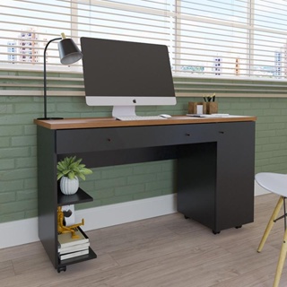 Escrivaninha para Computador Ariel com 1 Porta e 2 Gavetas em Oferta na Shopee