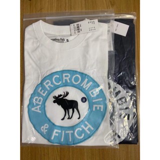 Homens Manga Curta Verão Novo Estilo abercrombie fitch Street Wear Short Sleeve Moda hollister Padrão É Bordado