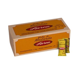 Sachê Mostarda 6gr caixa c/189 - Aurea