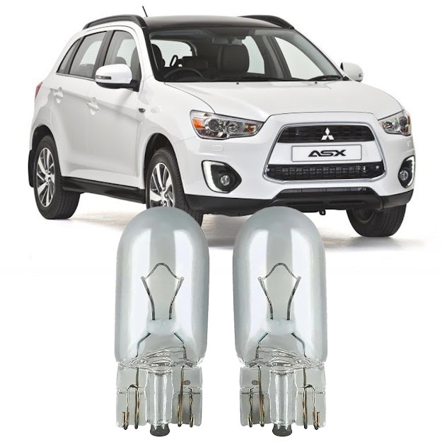 Par Lâmpadas Pingo Original Esmagada T10 12v 5w 2825 Mitsubishi ASX Faroleta Teto Placa Lanterna em Oferta na Shopee