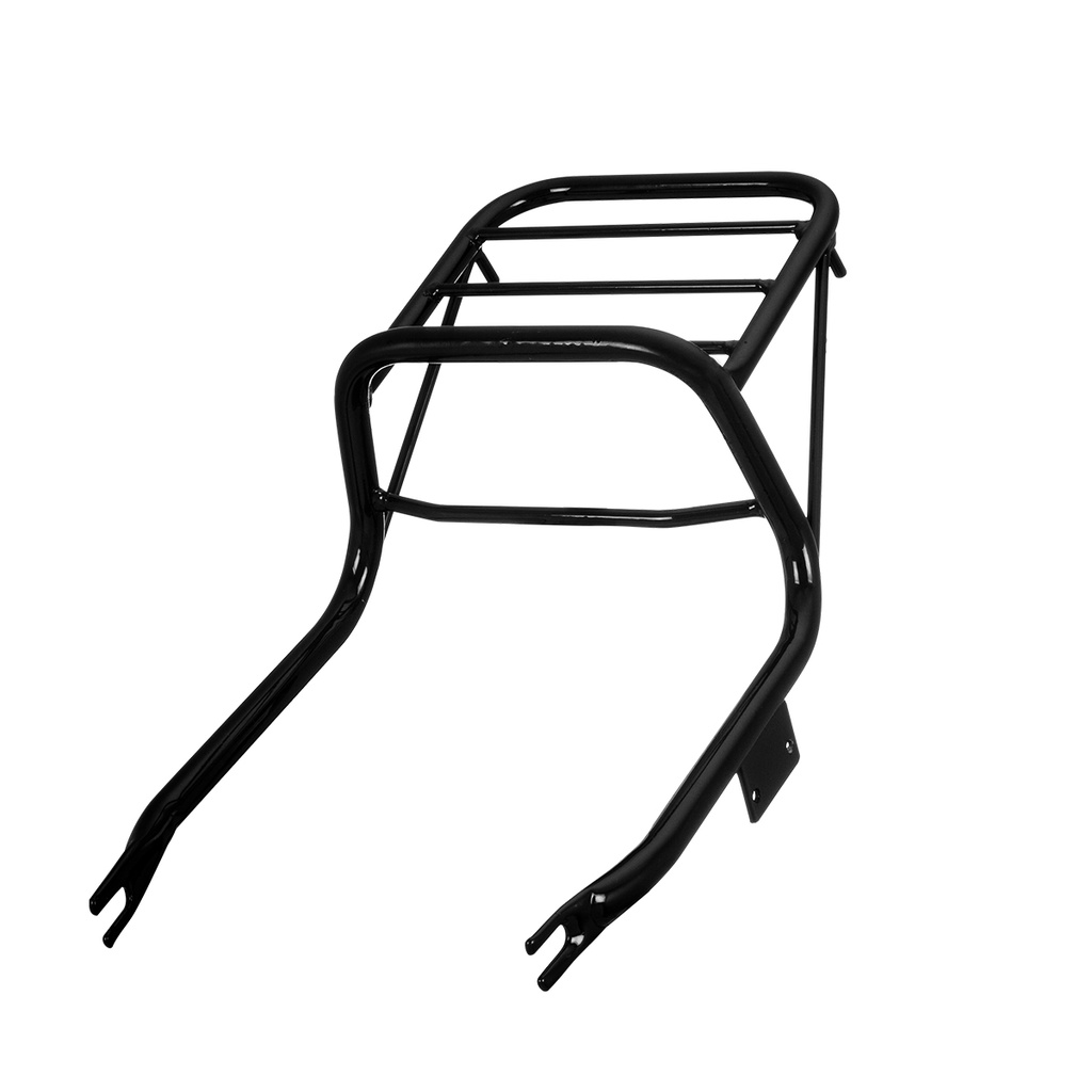Bagageiro Churrasqueira Grade De Moto Original Pro Tork Modelo Em Tubo Preto Grelha Para Honda Xl 125 S 1992 1993 1994