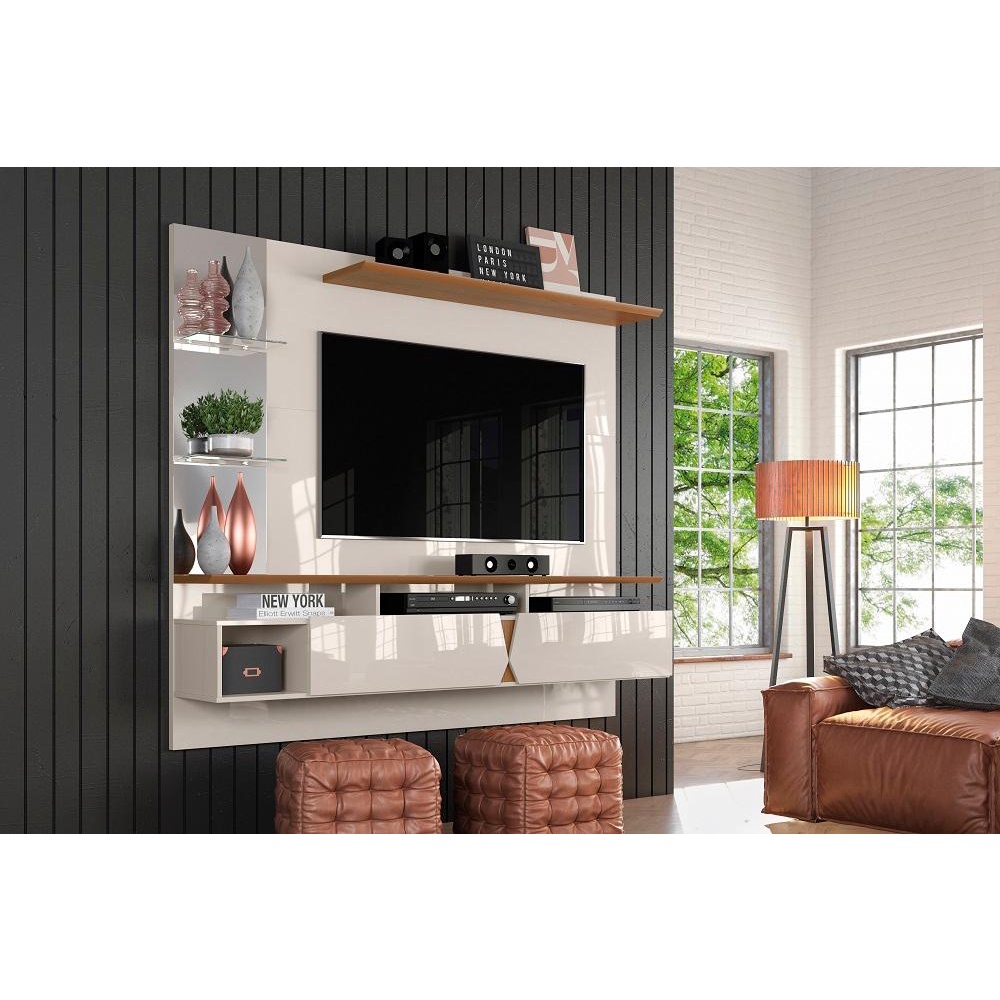 Painel Sala Para TV Ate 55 Polegadas Intense em Oferta na Shopee