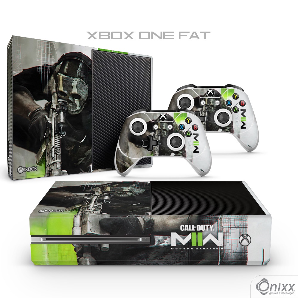 Skin XBOX ONE FAT Adesiva Call Of Duty Modern Warfare II - Ghost II