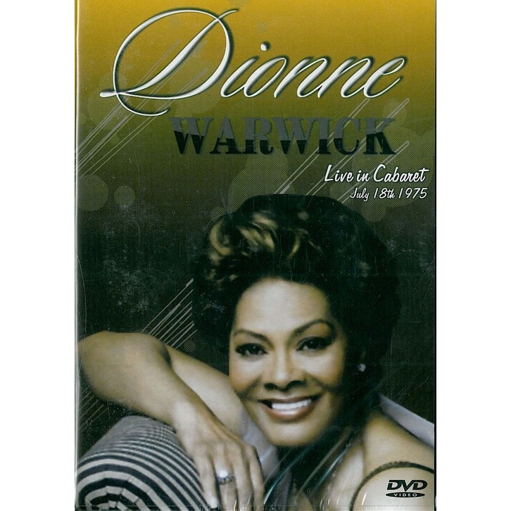 DVD - Dionne Warwick Live In cabaret 1975