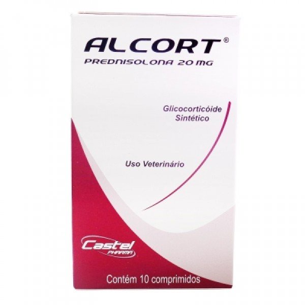 Alcort 20mg com 10 Comprimidos - Pets
