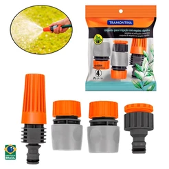Conjunto Para Mangueira irrigação 4 Peças 78580/610 TRAMONTINA