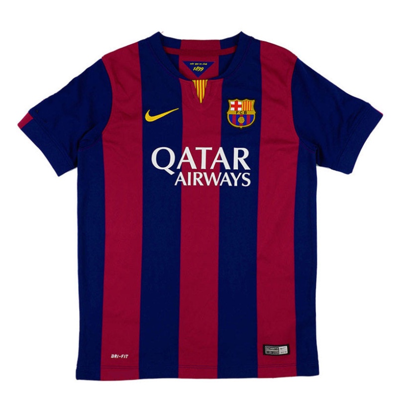 Barcelona Retro Jersey 14-15 Camisa De Futebol Vintage