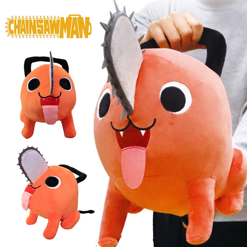 40cm Chainsaw Man Pochita Plush Toy Stuffed Doll Throw Pillow Kids Birthday Xmas Gift