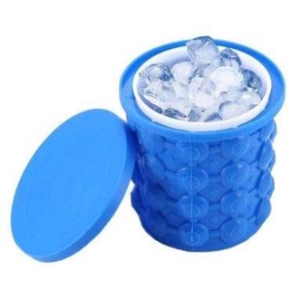 Balde forma de gelo silicone Ice Genie Cabe até 120 cubos Super Compacto Poupa Espaço