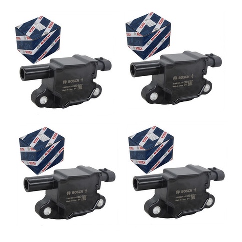 4 Bobina De Ignição Onix Prisma 1.0 1.4 Spe/4 Original Bosch - Spare Parts and Accessories for Vehicles