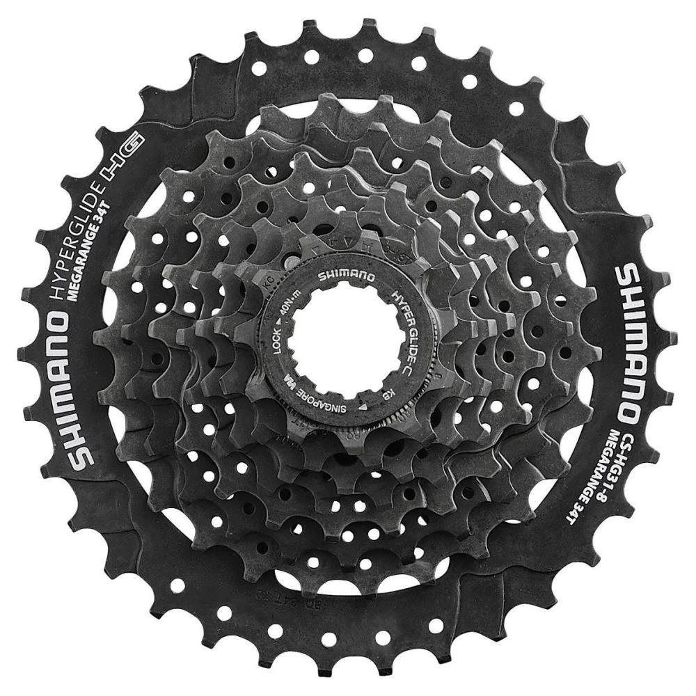 Cassete CS-HG31 Megarange Roda Livre 11/34 dentes 8V Preto