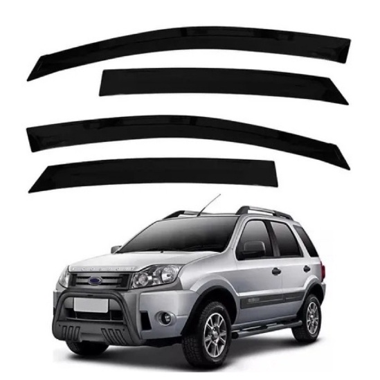 Calha De Chuva Ecosport 2002 2003 2004 Á 2012 4 Portas