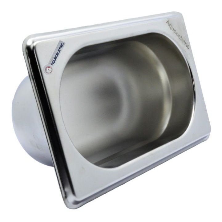 Kit 9 Cubas Gastronomicas Gn Inox 1/9 X 65 Rechaud Buffet