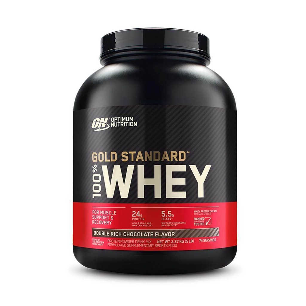 100% Whey Gold Standard 5lbs 2.27Kg - Optimum Nutrition