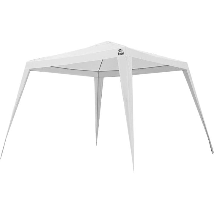 Tenda Gazebo Branca em Polietileno 3X3 Metros Desmontável 301201 BELFIX em Oferta na Shopee