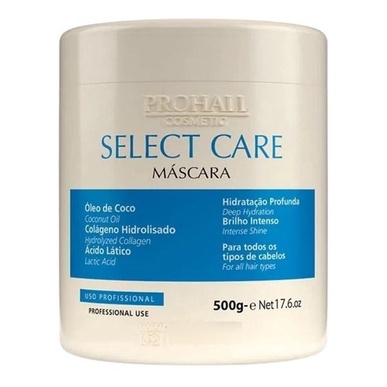 Máscara Pós Progressiva Select Care Prohall Pós Química 500g