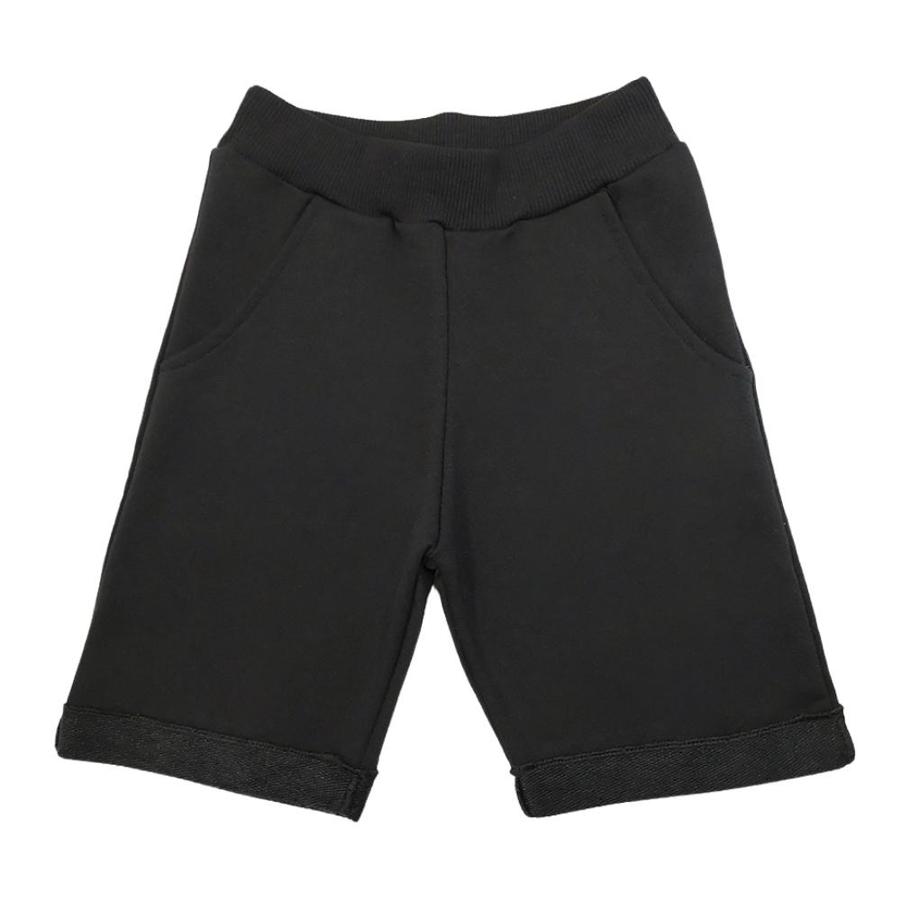Bermuda Moletinho Infantil Juvenil Básica Baby Deluxe Escolar Algodão Masculina Moletinho Praia Presente Natal Ano Novo