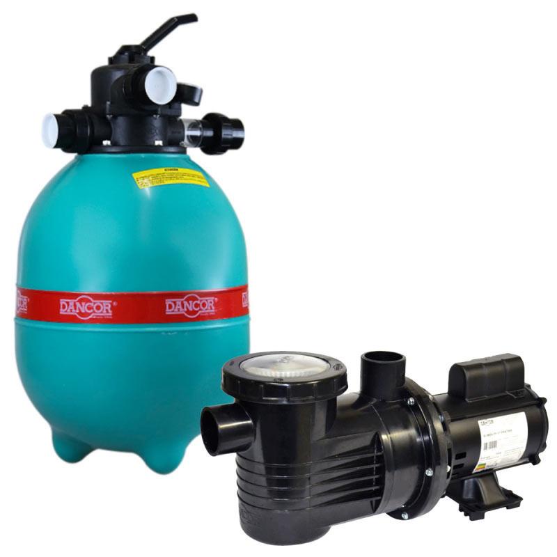 Filtro para Piscina DFR 19-10 com Bomba 3/4 CV Monofásica DANCOR - Home & Living