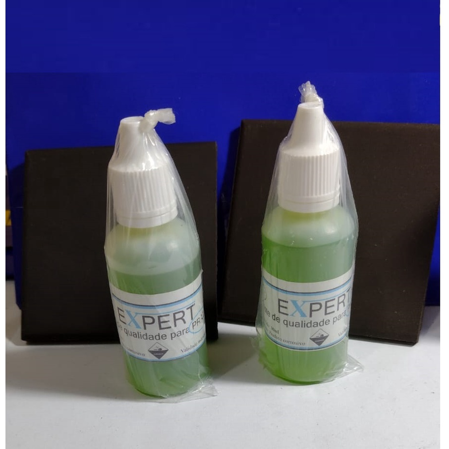 Teste Prata 950 com Qualidade  2 Vidros Teste 30 Ml + 2 Pedras de 7.50  Cm x 7.50 Cm