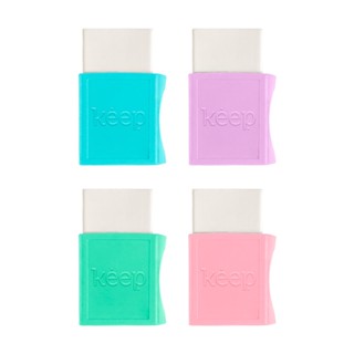 Borracha Pastel Colors com Cinta Pote com 24 Uni Keep - EI129