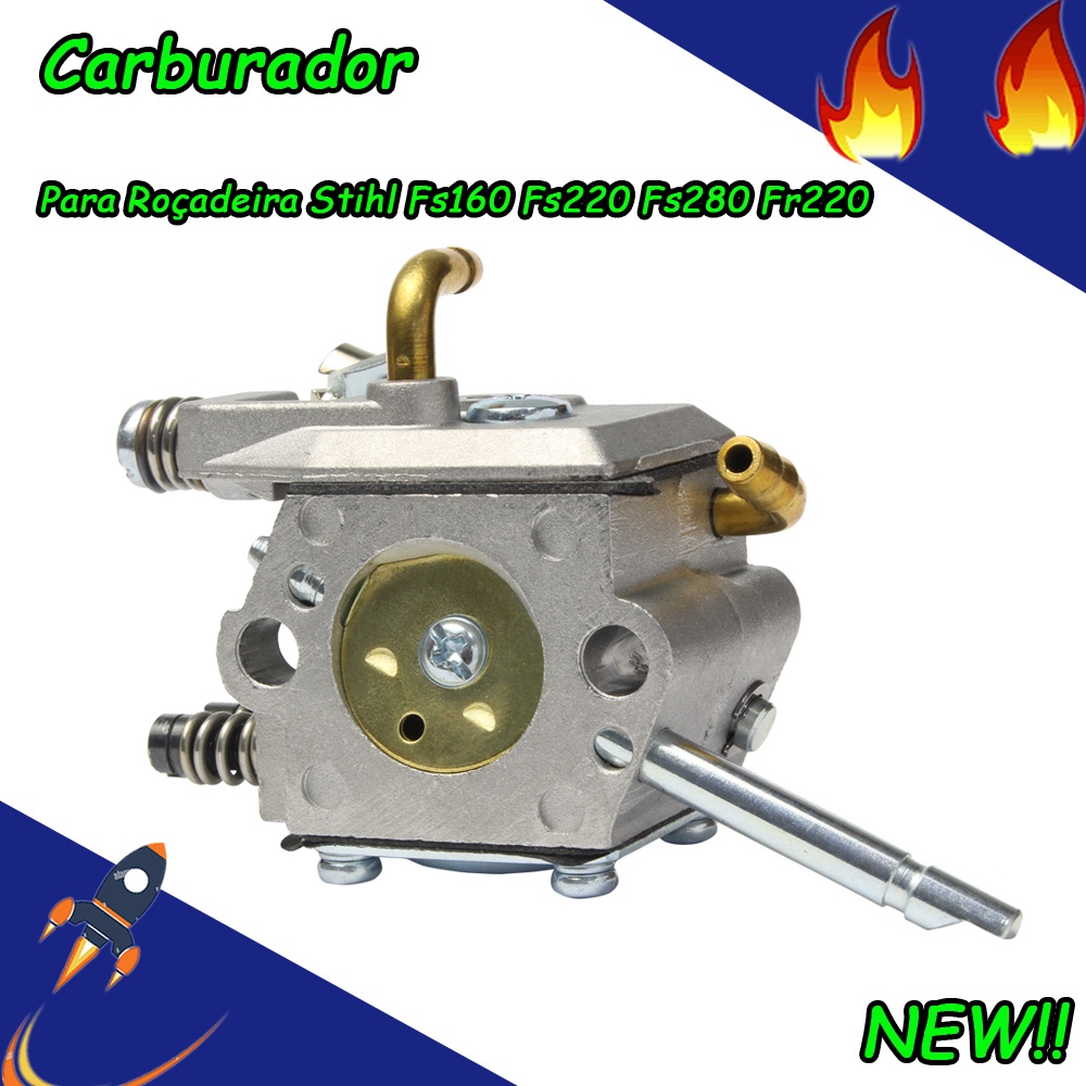 Carburador Para Roçadeira Stihl Fs160 Fs220 Fs280 Fr220