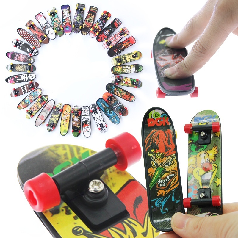 Brinquedo Skate De Dedo Com Rampa Obstáculo Radical