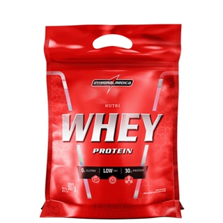 Whey Protein Nutri 907g Refil Integral Medica Nutry Integralmedica whay wey way proteina em Oferta na Shopee