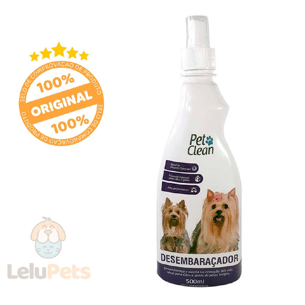 Desembaraçador de Pelos Pet Clean para Cães e Gatos 500 ml em Oferta na Shopee