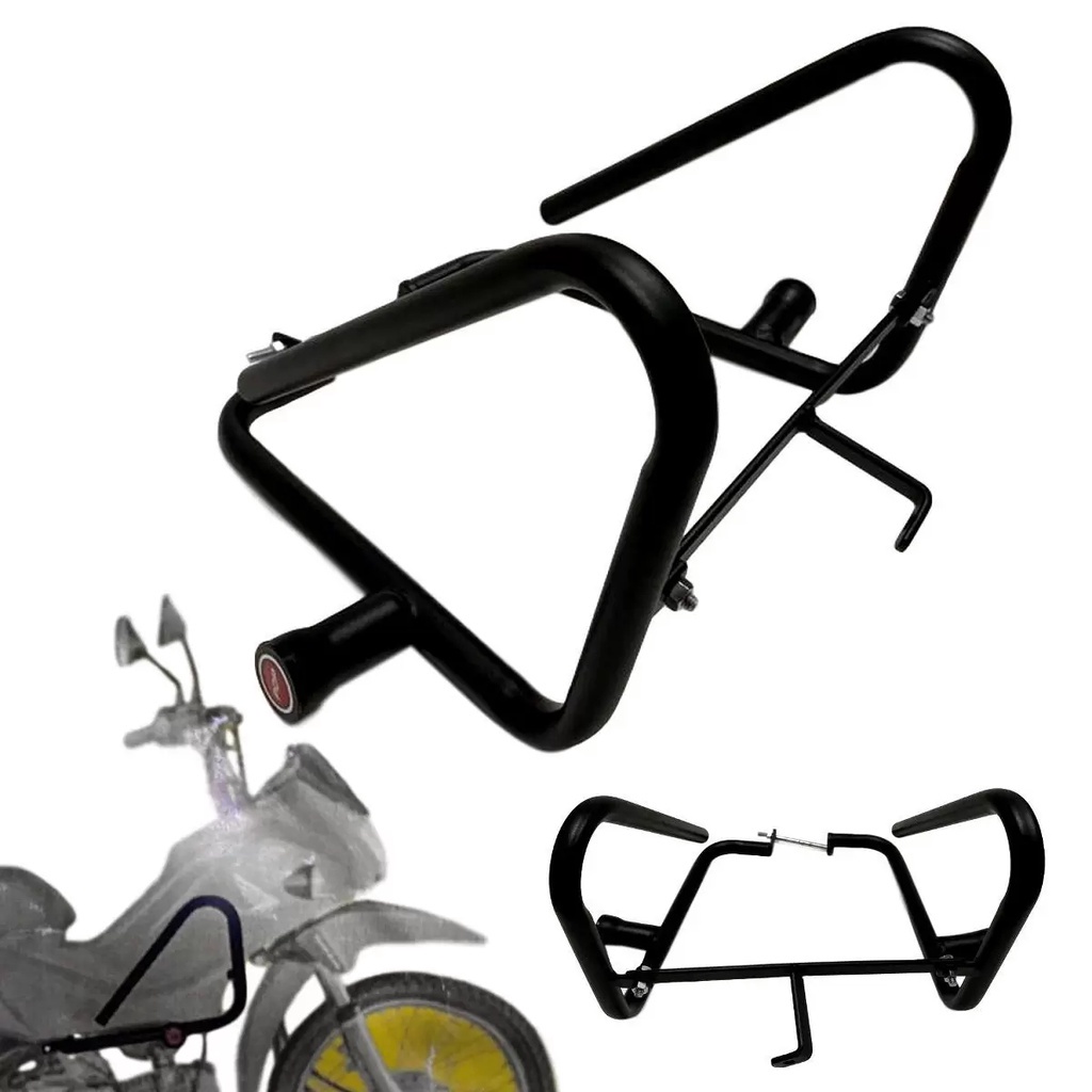 Protetor Motor Carenagem - Pop 100 / 110 Honda Com Pedaleira