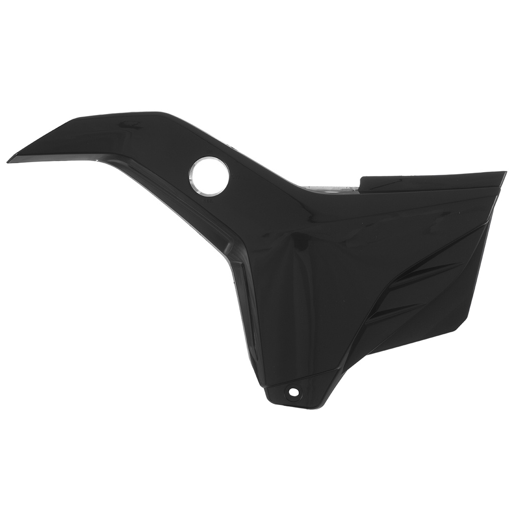 Carenagem Da Tampa Lateral Carcaça De Moto Cromo Forte Modelo Original Para Honda CG Fan 125 ES ESD 2014 E 2015 Preto