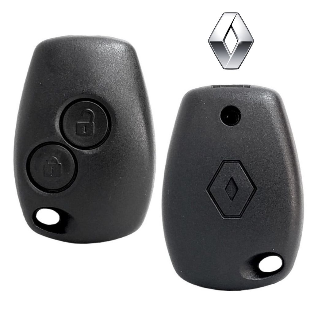 Capa Chave Canivete Carcaça 2 Botões Renault Sandero Clio Clássica em Oferta na Shopee