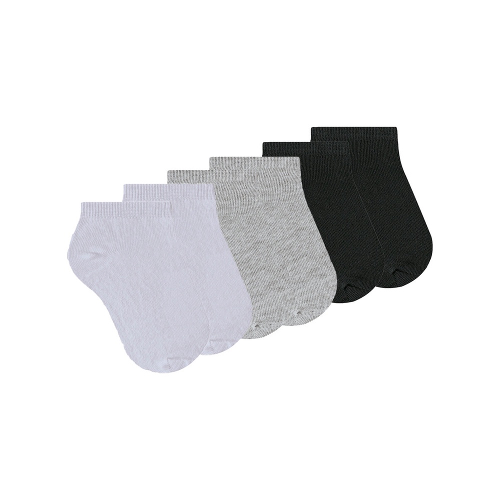 Kit com 6 Meias Infantis Cano Curto Selene 2070-273