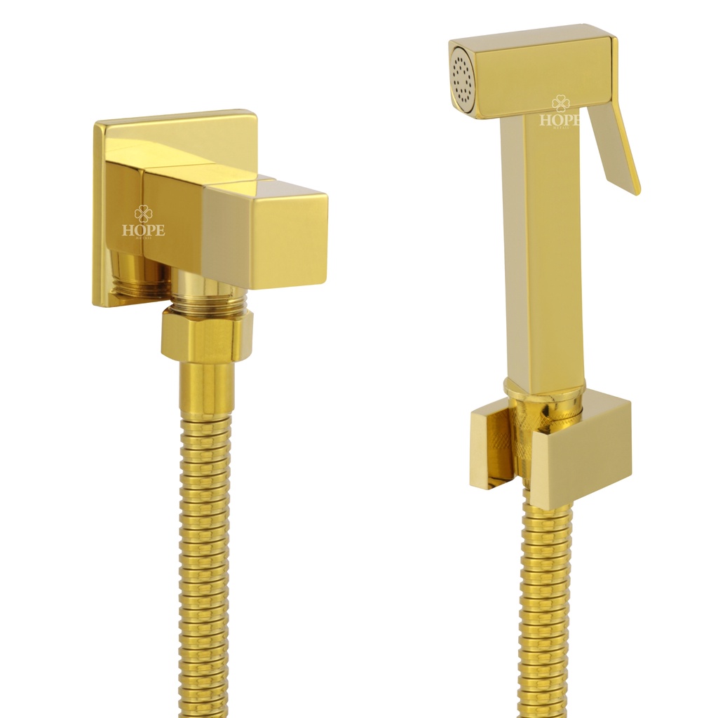 Ducha Higiênica Chuveirinho Banheiro Metal Dourado Tokio em Oferta na Shopee