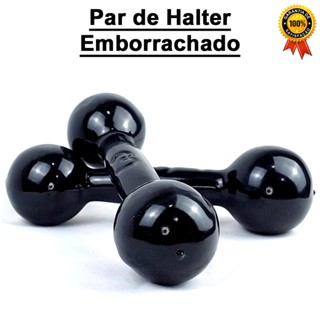 Halter Emborrachado 2 kg - Par em Oferta na Shopee