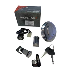 Kit Chave Ignição Cg 125 Titan Ks Es 1999 2000 2001 Cg 125 Cargo 2000 a 2001 (5 Peças)