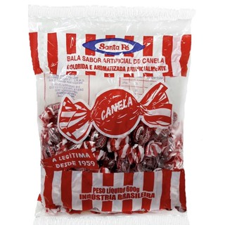 Bala de Canela Santa Fé Pacote 600g